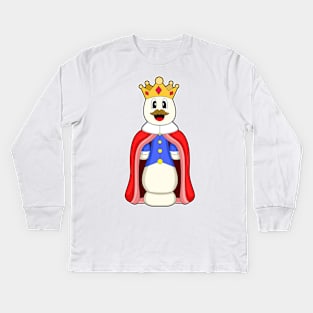 Chess piece King Chess Kids Long Sleeve T-Shirt